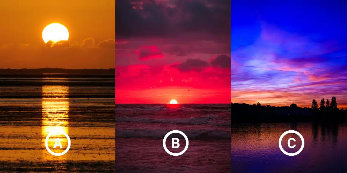 Test della personalità: Scegli un tramonto e scopri di cosa sei più orgoglioso nella tua vita!