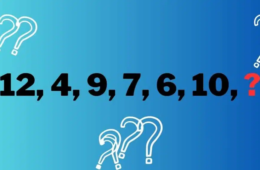 Sei abbastanza intelligente per trovare il numero mancante in questa sequenza logica in 20 secondi? Mettiti alla prova!