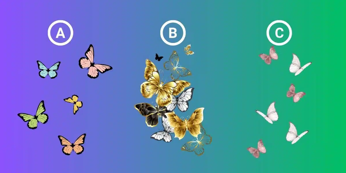 Test della personalità: Scegli le farfalle e scopri se credi veramente che tutto accade per un motivo